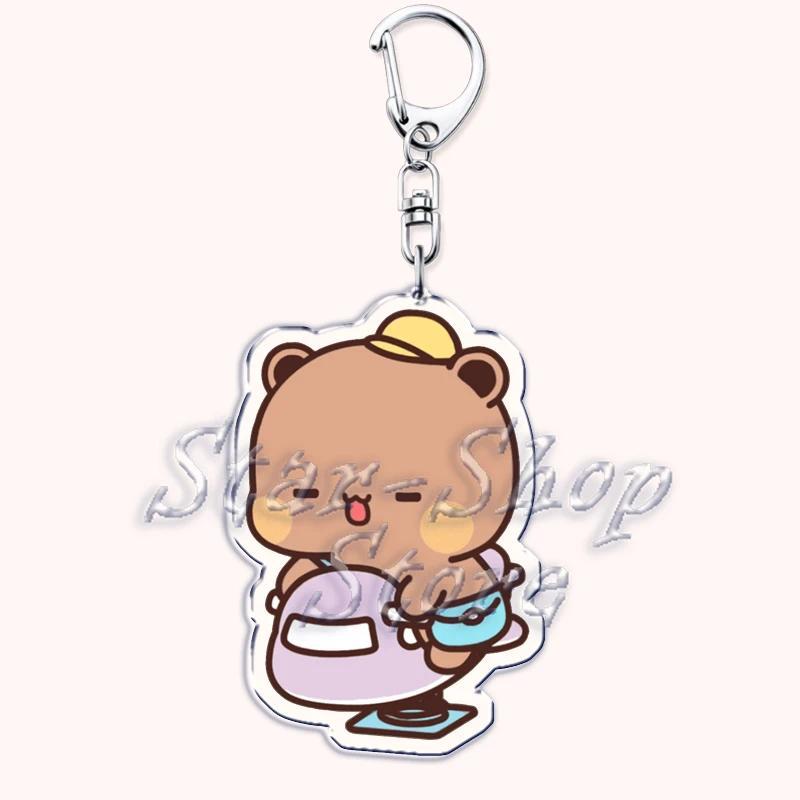 Cute Bubu Love Dudu Yier Keychain Couple Bear Panda Pendant Mica Keychain Móc Khóa In Theo Yêu Cầu, Chất Liệu Mica Trong Suốt In 2 Mặt , Dày 4mm 14 Cute Bubu Love Dudu Yier Keychain Couple Bear Panda Pendant Mica Keychain Móc Khóa In Theo Yêu Cầu, Chất Liệu Mica Trong Suốt In 2 Mặt , Dày 4mm - Ảnh 14