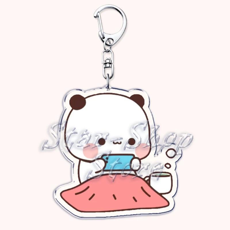 Cute Bubu Love Dudu Yier Keychain Couple Bear Panda Pendant Mica Keychain Móc Khóa In Theo Yêu Cầu, Chất Liệu Mica Trong Suốt In 2 Mặt , Dày 4mm 15 Cute Bubu Love Dudu Yier Keychain Couple Bear Panda Pendant Mica Keychain Móc Khóa In Theo Yêu Cầu, Chất Liệu Mica Trong Suốt In 2 Mặt , Dày 4mm - Ảnh 15