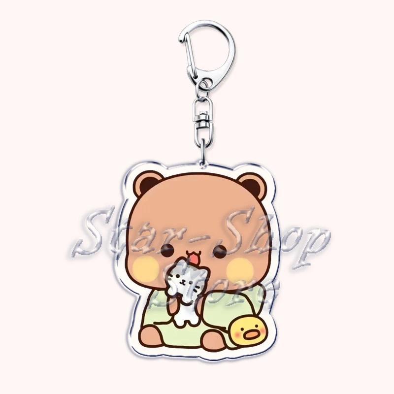 Cute Bubu Love Dudu Yier Keychain Couple Bear Panda Pendant Mica Keychain Móc Khóa In Theo Yêu Cầu, Chất Liệu Mica Trong Suốt In 2 Mặt , Dày 4mm 19 Cute Bubu Love Dudu Yier Keychain Couple Bear Panda Pendant Mica Keychain Móc Khóa In Theo Yêu Cầu, Chất Liệu Mica Trong Suốt In 2 Mặt , Dày 4mm - Ảnh 19