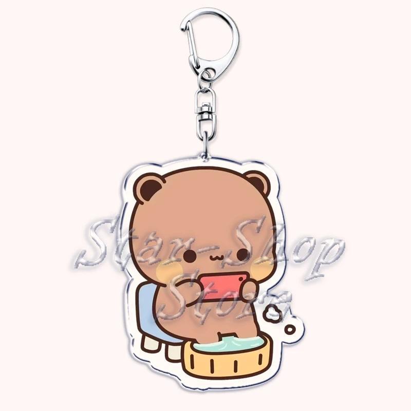 Cute Bubu Love Dudu Yier Keychain Couple Bear Panda Pendant Mica Keychain Móc Khóa In Theo Yêu Cầu, Chất Liệu Mica Trong Suốt In 2 Mặt , Dày 4mm 22 Cute Bubu Love Dudu Yier Keychain Couple Bear Panda Pendant Mica Keychain Móc Khóa In Theo Yêu Cầu, Chất Liệu Mica Trong Suốt In 2 Mặt , Dày 4mm - Ảnh 22