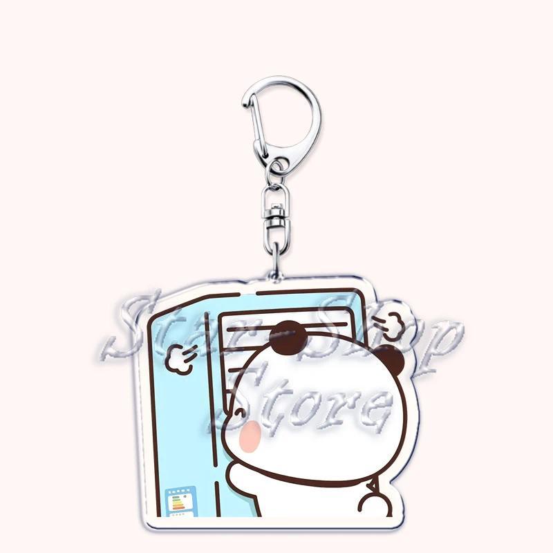 Cute Bubu Love Dudu Yier Keychain Couple Bear Panda Pendant Mica Keychain Móc Khóa In Theo Yêu Cầu, Chất Liệu Mica Trong Suốt In 2 Mặt , Dày 4mm 23 Cute Bubu Love Dudu Yier Keychain Couple Bear Panda Pendant Mica Keychain Móc Khóa In Theo Yêu Cầu, Chất Liệu Mica Trong Suốt In 2 Mặt , Dày 4mm - Ảnh 23