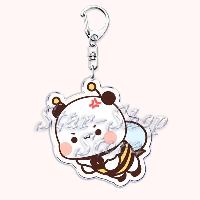 Cute Bubu Love Dudu Yier Keychain Couple Bear Panda Pendant Mica Keychain Móc Khóa In Theo Yêu Cầu, Chất Liệu Mica Trong Suốt In 2 Mặt , Dày 4mm 24 Cute Bubu Love Dudu Yier Keychain Couple Bear Panda Pendant Mica Keychain Móc Khóa In Theo Yêu Cầu, Chất Liệu Mica Trong Suốt In 2 Mặt , Dày 4mm - Ảnh 24
