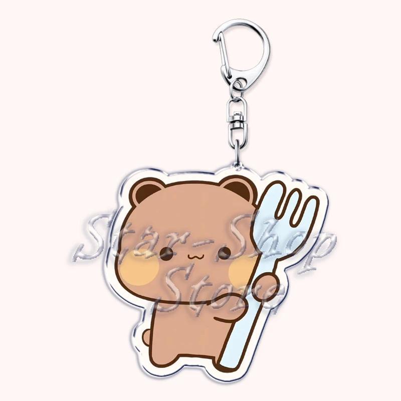 Cute Bubu Love Dudu Yier Keychain Couple Bear Panda Pendant Mica Keychain Móc Khóa In Theo Yêu Cầu, Chất Liệu Mica Trong Suốt In 2 Mặt , Dày 4mm 25 Cute Bubu Love Dudu Yier Keychain Couple Bear Panda Pendant Mica Keychain Móc Khóa In Theo Yêu Cầu, Chất Liệu Mica Trong Suốt In 2 Mặt , Dày 4mm - Ảnh 25