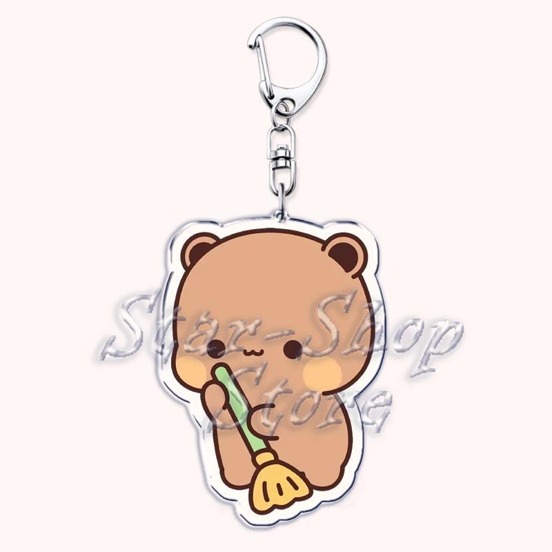 Cute Bubu Love Dudu Yier Keychain Couple Bear Panda Pendant Mica Keychain Móc Khóa In Theo Yêu Cầu, Chất Liệu Mica Trong Suốt In 2 Mặt , Dày 4mm 32 Cute Bubu Love Dudu Yier Keychain Couple Bear Panda Pendant Mica Keychain Móc Khóa In Theo Yêu Cầu, Chất Liệu Mica Trong Suốt In 2 Mặt , Dày 4mm - Ảnh 32