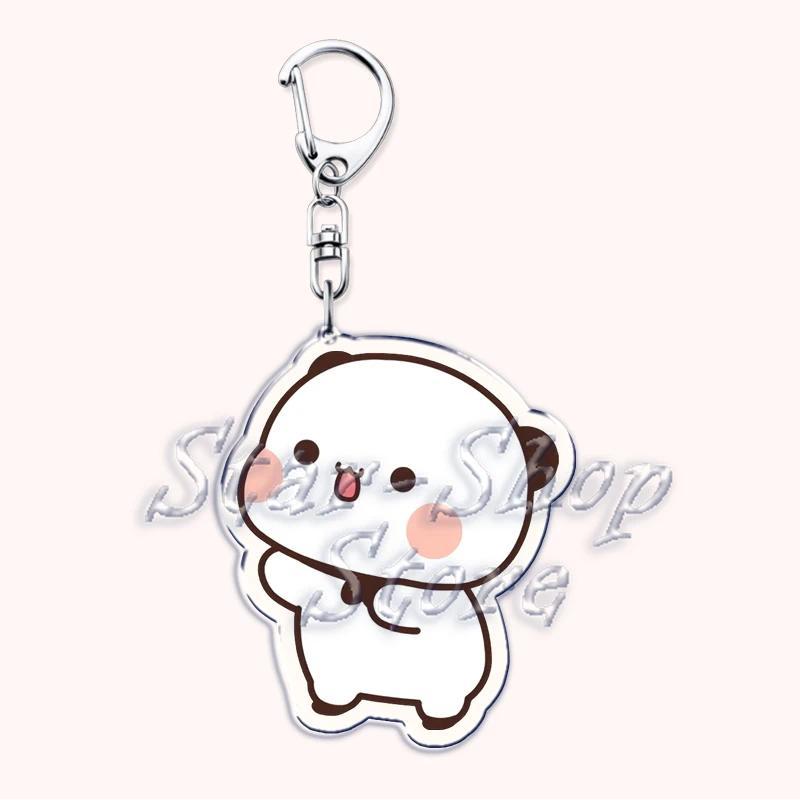 Cute Bubu Love Dudu Yier Keychain Couple Bear Panda Pendant Mica Keychain Móc Khóa In Theo Yêu Cầu, Chất Liệu Mica Trong Suốt In 2 Mặt , Dày 4mm 33 Cute Bubu Love Dudu Yier Keychain Couple Bear Panda Pendant Mica Keychain Móc Khóa In Theo Yêu Cầu, Chất Liệu Mica Trong Suốt In 2 Mặt , Dày 4mm - Ảnh 33