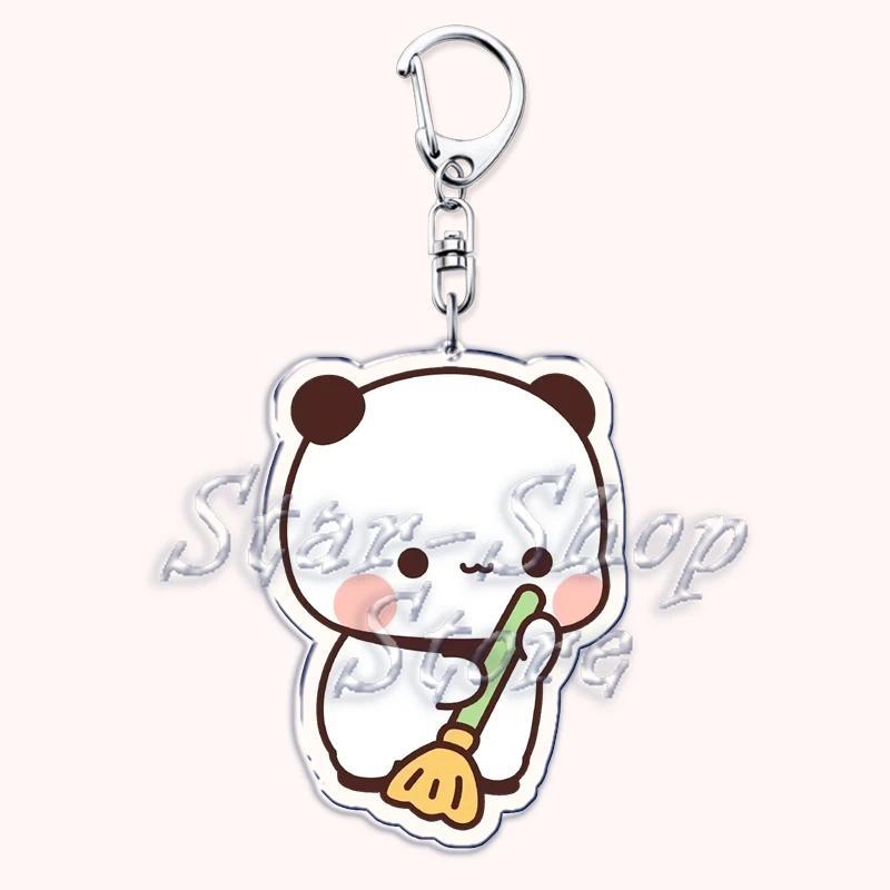 Cute Bubu Love Dudu Yier Keychain Couple Bear Panda Pendant Mica Keychain Móc Khóa In Theo Yêu Cầu, Chất Liệu Mica Trong Suốt In 2 Mặt , Dày 4mm 35 Cute Bubu Love Dudu Yier Keychain Couple Bear Panda Pendant Mica Keychain Móc Khóa In Theo Yêu Cầu, Chất Liệu Mica Trong Suốt In 2 Mặt , Dày 4mm - Ảnh 35