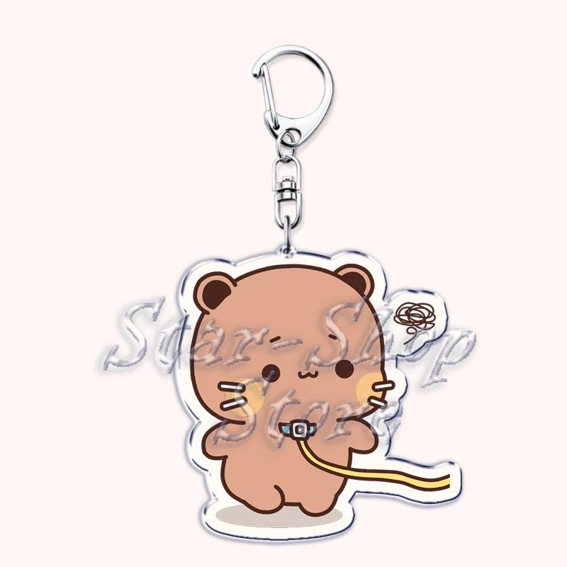 Cute Bubu Love Dudu Yier Keychain Couple Bear Panda Pendant Mica Keychain Móc Khóa In Theo Yêu Cầu, Chất Liệu Mica Trong Suốt In 2 Mặt , Dày 4mm 37 Cute Bubu Love Dudu Yier Keychain Couple Bear Panda Pendant Mica Keychain Móc Khóa In Theo Yêu Cầu, Chất Liệu Mica Trong Suốt In 2 Mặt , Dày 4mm - Ảnh 37