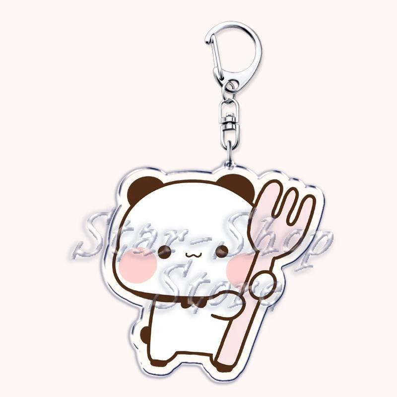 Cute Bubu Love Dudu Yier Keychain Couple Bear Panda Pendant Mica Keychain Móc Khóa In Theo Yêu Cầu, Chất Liệu Mica Trong Suốt In 2 Mặt , Dày 4mm 38 Cute Bubu Love Dudu Yier Keychain Couple Bear Panda Pendant Mica Keychain Móc Khóa In Theo Yêu Cầu, Chất Liệu Mica Trong Suốt In 2 Mặt , Dày 4mm - Ảnh 38
