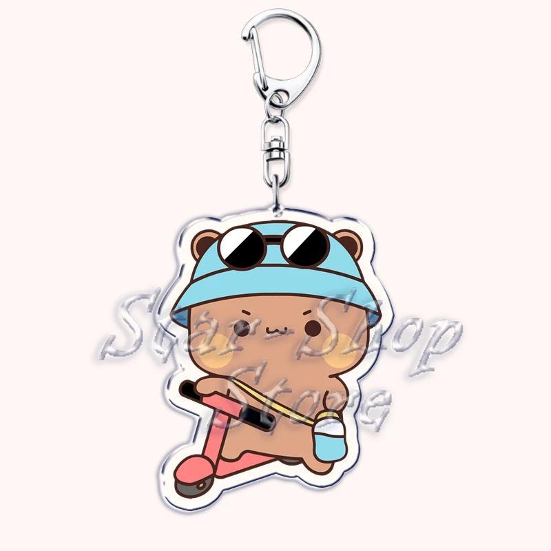 Cute Bubu Love Dudu Yier Keychain Couple Bear Panda Pendant Mica Keychain Móc Khóa In Theo Yêu Cầu, Chất Liệu Mica Trong Suốt In 2 Mặt , Dày 4mm 5 Cute Bubu Love Dudu Yier Keychain Couple Bear Panda Pendant Mica Keychain Móc Khóa In Theo Yêu Cầu, Chất Liệu Mica Trong Suốt In 2 Mặt , Dày 4mm - Ảnh 5