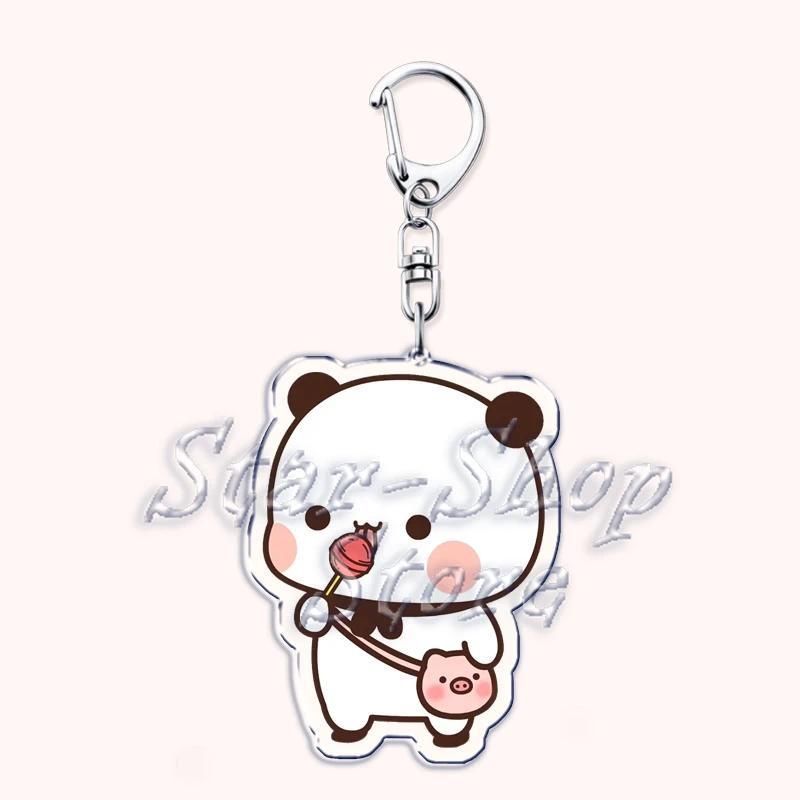 Cute Bubu Love Dudu Yier Keychain Couple Bear Panda Pendant Mica Keychain Móc Khóa In Theo Yêu Cầu, Chất Liệu Mica Trong Suốt In 2 Mặt , Dày 4mm 42 Cute Bubu Love Dudu Yier Keychain Couple Bear Panda Pendant Mica Keychain Móc Khóa In Theo Yêu Cầu, Chất Liệu Mica Trong Suốt In 2 Mặt , Dày 4mm - Ảnh 42
