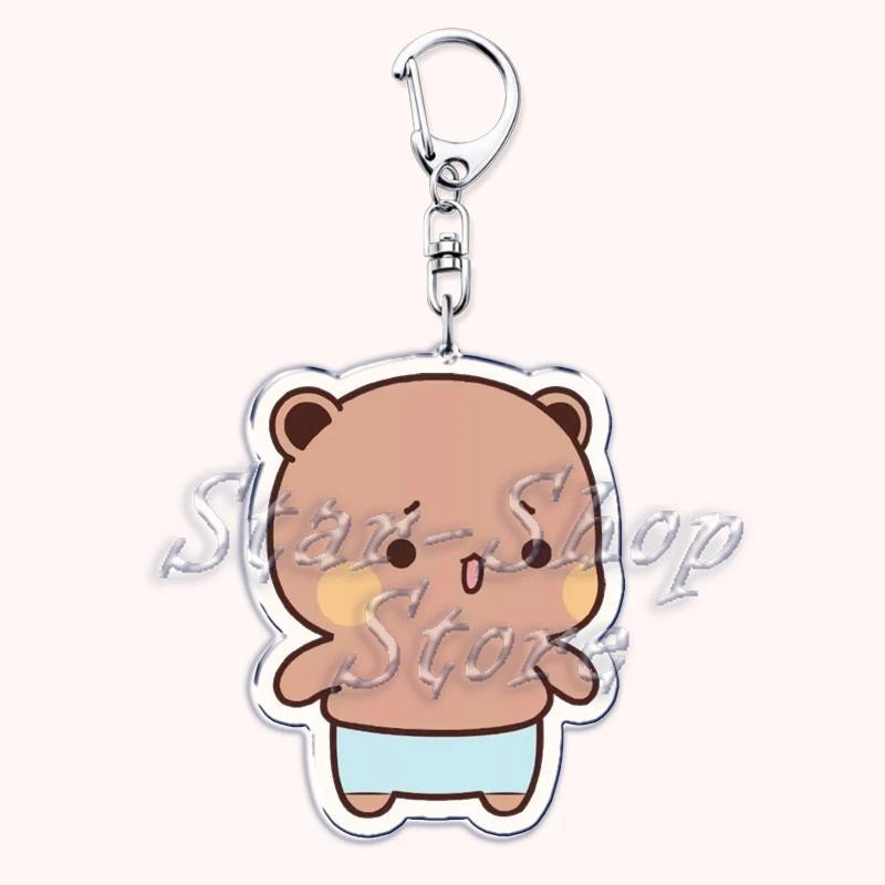 Cute Bubu Love Dudu Yier Keychain Couple Bear Panda Pendant Mica Keychain Móc Khóa In Theo Yêu Cầu, Chất Liệu Mica Trong Suốt In 2 Mặt , Dày 4mm 43 Cute Bubu Love Dudu Yier Keychain Couple Bear Panda Pendant Mica Keychain Móc Khóa In Theo Yêu Cầu, Chất Liệu Mica Trong Suốt In 2 Mặt , Dày 4mm - Ảnh 43