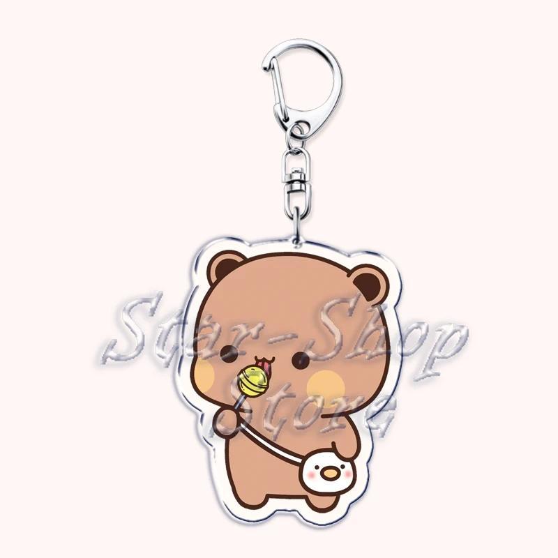 Cute Bubu Love Dudu Yier Keychain Couple Bear Panda Pendant Mica Keychain Móc Khóa In Theo Yêu Cầu, Chất Liệu Mica Trong Suốt In 2 Mặt , Dày 4mm 45 Cute Bubu Love Dudu Yier Keychain Couple Bear Panda Pendant Mica Keychain Móc Khóa In Theo Yêu Cầu, Chất Liệu Mica Trong Suốt In 2 Mặt , Dày 4mm - Ảnh 45