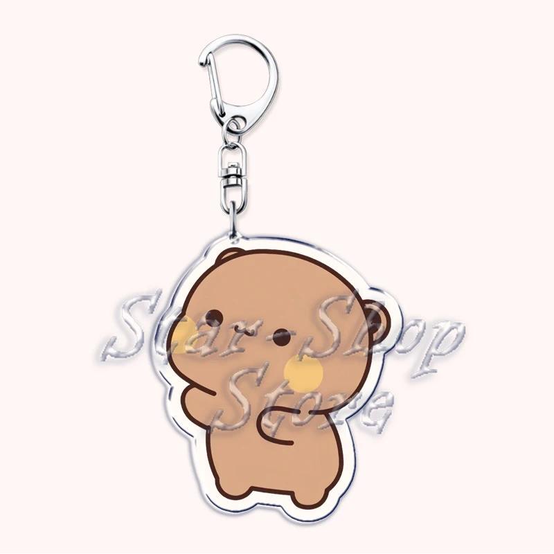 Cute Bubu Love Dudu Yier Keychain Couple Bear Panda Pendant Mica Keychain Móc Khóa In Theo Yêu Cầu, Chất Liệu Mica Trong Suốt In 2 Mặt , Dày 4mm 46 Cute Bubu Love Dudu Yier Keychain Couple Bear Panda Pendant Mica Keychain Móc Khóa In Theo Yêu Cầu, Chất Liệu Mica Trong Suốt In 2 Mặt , Dày 4mm - Ảnh 46