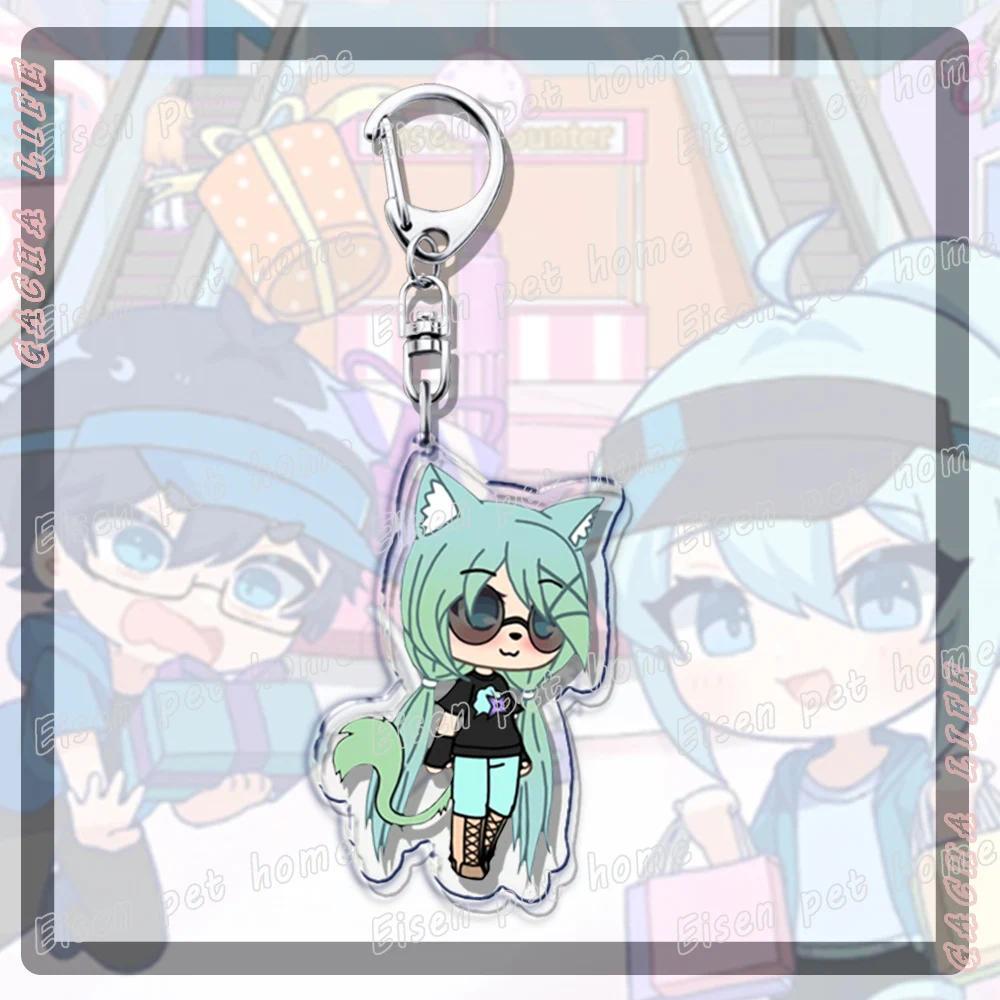 Cute Cartoon Anime Girl Keyrings For Accessories Bag Keychain Ring S Kawaii Gacha Life Móc Khóa In Theo Yêu Cầu, Chất Liệu Mica Trong Suốt In 2 Mặt , Dày 4mm 15 Cute Cartoon Anime Girl Keyrings For Accessories Bag Keychain Ring S Kawaii Gacha Life Móc Khóa In Theo Yêu Cầu, Chất Liệu Mica Trong Suốt In 2 Mặt , Dày 4mm - Ảnh 15