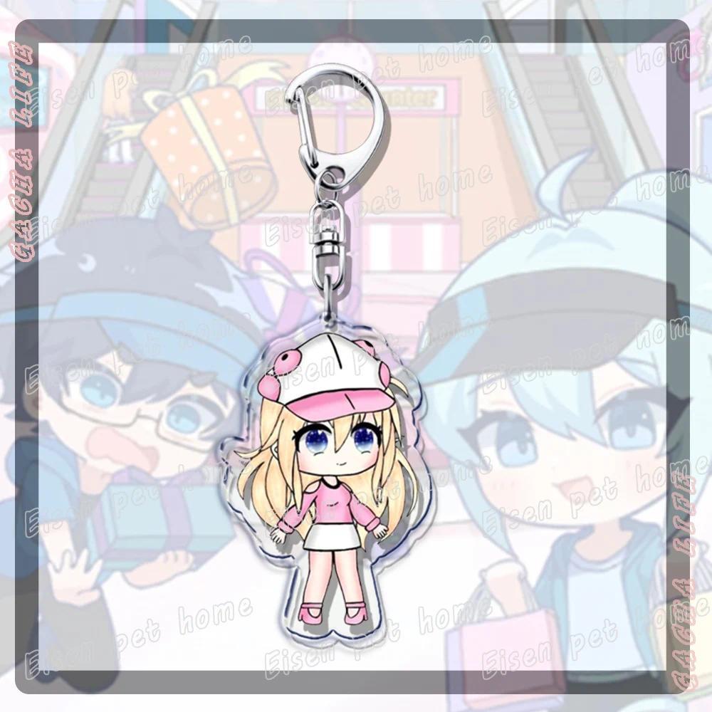 Cute Cartoon Anime Girl Keyrings For Accessories Bag Keychain Ring S Kawaii Gacha Life Móc Khóa In Theo Yêu Cầu, Chất Liệu Mica Trong Suốt In 2 Mặt , Dày 4mm 16 Cute Cartoon Anime Girl Keyrings For Accessories Bag Keychain Ring S Kawaii Gacha Life Móc Khóa In Theo Yêu Cầu, Chất Liệu Mica Trong Suốt In 2 Mặt , Dày 4mm - Ảnh 16