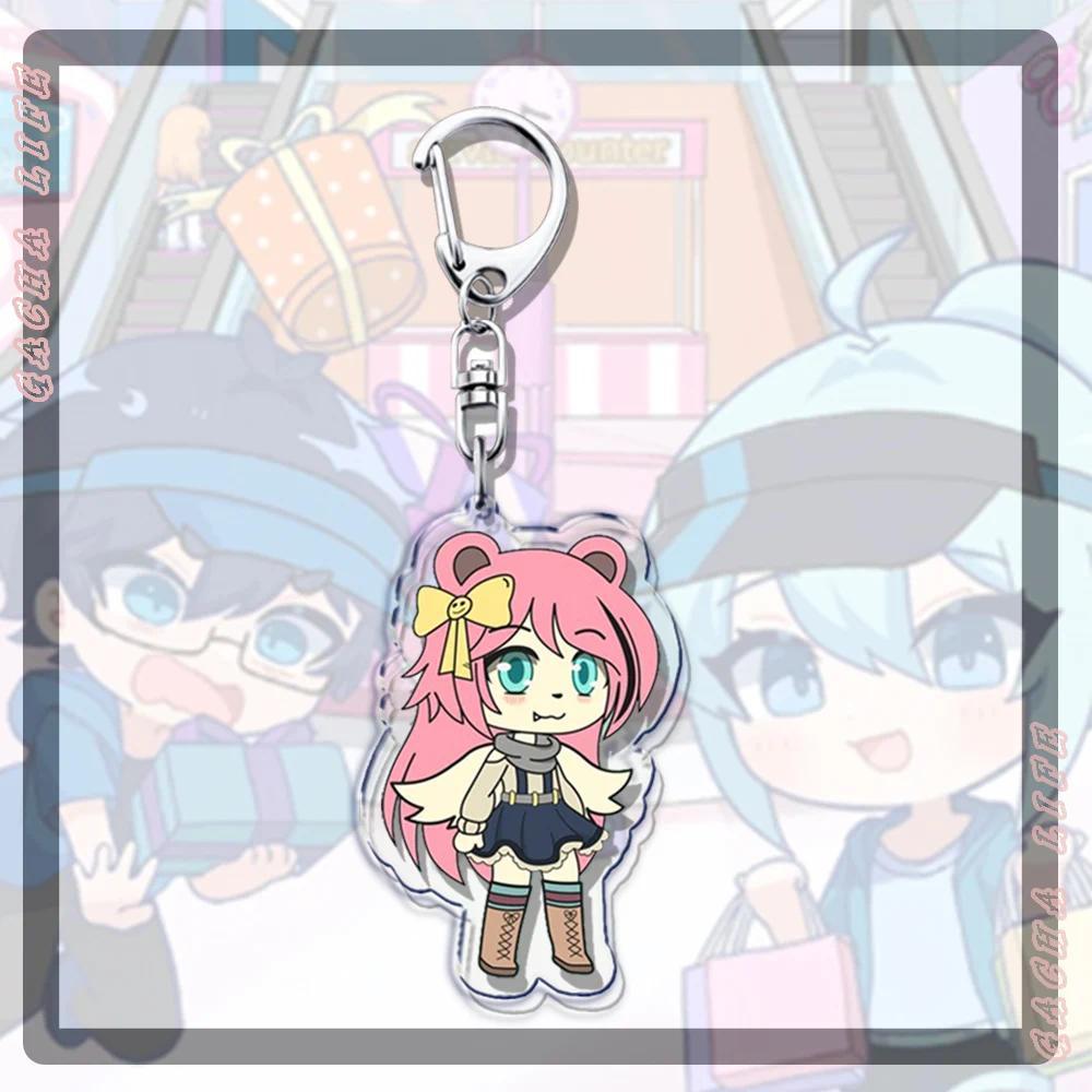 Cute Cartoon Anime Girl Keyrings For Accessories Bag Keychain Ring S Kawaii Gacha Life Móc Khóa In Theo Yêu Cầu, Chất Liệu Mica Trong Suốt In 2 Mặt , Dày 4mm 18 Cute Cartoon Anime Girl Keyrings For Accessories Bag Keychain Ring S Kawaii Gacha Life Móc Khóa In Theo Yêu Cầu, Chất Liệu Mica Trong Suốt In 2 Mặt , Dày 4mm - Ảnh 18