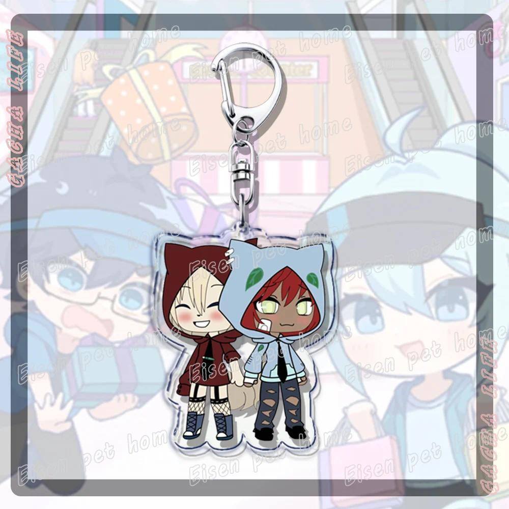 Cute Cartoon Anime Girl Keyrings For Accessories Bag Keychain Ring S Kawaii Gacha Life Móc Khóa In Theo Yêu Cầu, Chất Liệu Mica Trong Suốt In 2 Mặt , Dày 4mm 19 Cute Cartoon Anime Girl Keyrings For Accessories Bag Keychain Ring S Kawaii Gacha Life Móc Khóa In Theo Yêu Cầu, Chất Liệu Mica Trong Suốt In 2 Mặt , Dày 4mm - Ảnh 19