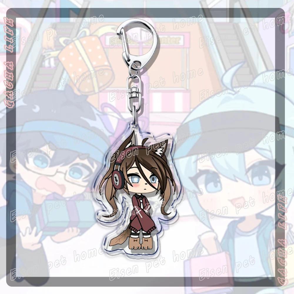 Cute Cartoon Anime Girl Keyrings For Accessories Bag Keychain Ring S Kawaii Gacha Life Móc Khóa In Theo Yêu Cầu, Chất Liệu Mica Trong Suốt In 2 Mặt , Dày 4mm 20 Cute Cartoon Anime Girl Keyrings For Accessories Bag Keychain Ring S Kawaii Gacha Life Móc Khóa In Theo Yêu Cầu, Chất Liệu Mica Trong Suốt In 2 Mặt , Dày 4mm - Ảnh 20