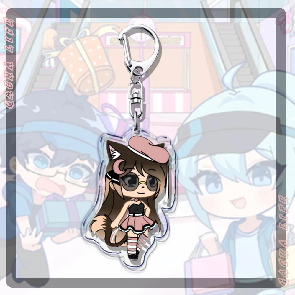 Cute Cartoon Anime Girl Keyrings For Accessories Bag Keychain Ring S Kawaii Gacha Life Móc Khóa In Theo Yêu Cầu, Chất Liệu Mica Trong Suốt In 2 Mặt , Dày 4mm 24 Cute Cartoon Anime Girl Keyrings For Accessories Bag Keychain Ring S Kawaii Gacha Life Móc Khóa In Theo Yêu Cầu, Chất Liệu Mica Trong Suốt In 2 Mặt , Dày 4mm - Ảnh 24