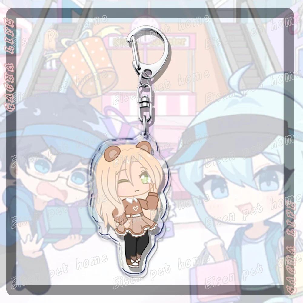 Cute Cartoon Anime Girl Keyrings For Accessories Bag Keychain Ring S Kawaii Gacha Life Móc Khóa In Theo Yêu Cầu, Chất Liệu Mica Trong Suốt In 2 Mặt , Dày 4mm 25 Cute Cartoon Anime Girl Keyrings For Accessories Bag Keychain Ring S Kawaii Gacha Life Móc Khóa In Theo Yêu Cầu, Chất Liệu Mica Trong Suốt In 2 Mặt , Dày 4mm - Ảnh 25