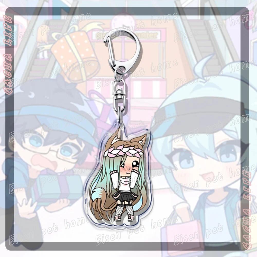 Cute Cartoon Anime Girl Keyrings For Accessories Bag Keychain Ring S Kawaii Gacha Life Móc Khóa In Theo Yêu Cầu, Chất Liệu Mica Trong Suốt In 2 Mặt , Dày 4mm 26 Cute Cartoon Anime Girl Keyrings For Accessories Bag Keychain Ring S Kawaii Gacha Life Móc Khóa In Theo Yêu Cầu, Chất Liệu Mica Trong Suốt In 2 Mặt , Dày 4mm - Ảnh 26