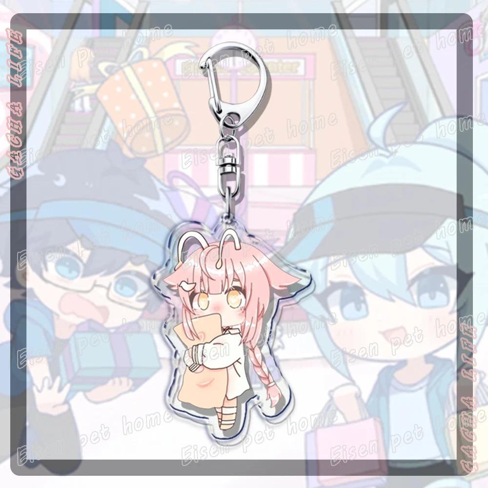 Cute Cartoon Anime Girl Keyrings For Accessories Bag Keychain Ring S Kawaii Gacha Life Móc Khóa In Theo Yêu Cầu, Chất Liệu Mica Trong Suốt In 2 Mặt , Dày 4mm 30 Cute Cartoon Anime Girl Keyrings For Accessories Bag Keychain Ring S Kawaii Gacha Life Móc Khóa In Theo Yêu Cầu, Chất Liệu Mica Trong Suốt In 2 Mặt , Dày 4mm - Ảnh 30