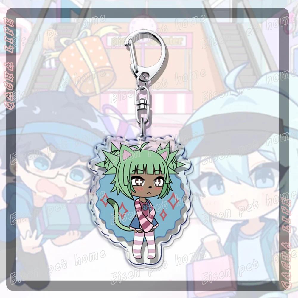 Cute Cartoon Anime Girl Keyrings For Accessories Bag Keychain Ring S Kawaii Gacha Life Móc Khóa In Theo Yêu Cầu, Chất Liệu Mica Trong Suốt In 2 Mặt , Dày 4mm 4 Cute Cartoon Anime Girl Keyrings For Accessories Bag Keychain Ring S Kawaii Gacha Life Móc Khóa In Theo Yêu Cầu, Chất Liệu Mica Trong Suốt In 2 Mặt , Dày 4mm - Ảnh 4