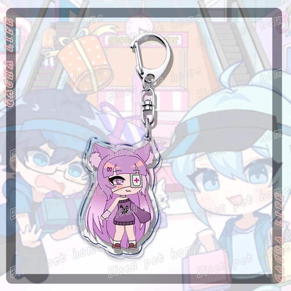 Cute Cartoon Anime Girl Keyrings For Accessories Bag Keychain Ring S Kawaii Gacha Life Móc Khóa In Theo Yêu Cầu, Chất Liệu Mica Trong Suốt In 2 Mặt , Dày 4mm 5 Cute Cartoon Anime Girl Keyrings For Accessories Bag Keychain Ring S Kawaii Gacha Life Móc Khóa In Theo Yêu Cầu, Chất Liệu Mica Trong Suốt In 2 Mặt , Dày 4mm - Ảnh 5