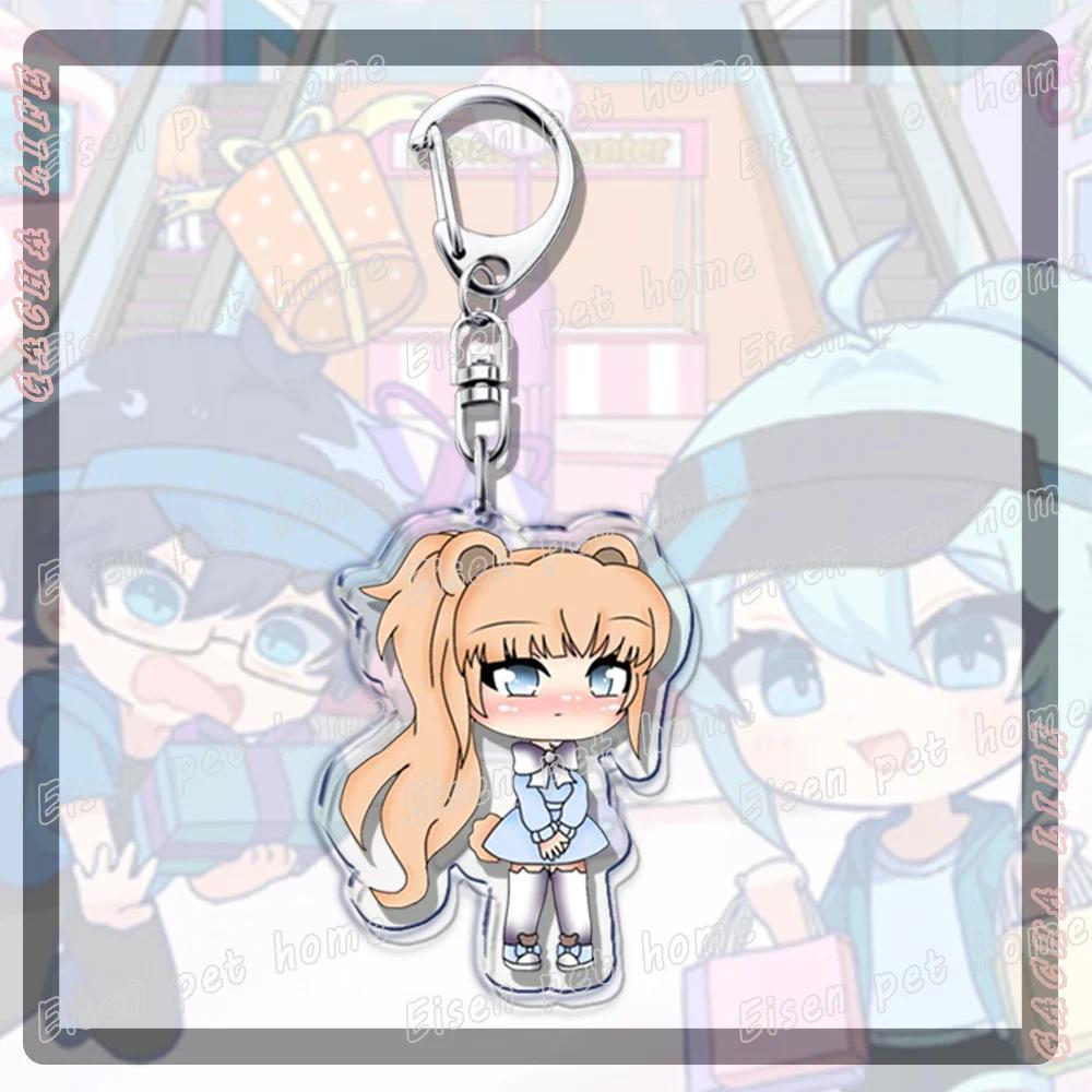 Cute Cartoon Anime Girl Keyrings For Accessories Bag Keychain Ring S Kawaii Gacha Life Móc Khóa In Theo Yêu Cầu, Chất Liệu Mica Trong Suốt In 2 Mặt , Dày 4mm 8 Cute Cartoon Anime Girl Keyrings For Accessories Bag Keychain Ring S Kawaii Gacha Life Móc Khóa In Theo Yêu Cầu, Chất Liệu Mica Trong Suốt In 2 Mặt , Dày 4mm - Ảnh 8