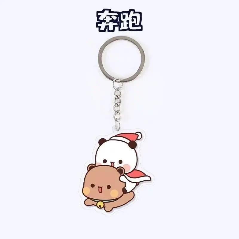 Cute Cartoon Bubu Dudu Panda Bear Pendant Keychain Car Key Acrylic Backpack Rearview Mirror Móc Khóa In Theo Yêu Cầu, Chất Liệu Mica Trong Suốt In 2 Mặt , Dày 4mm 11 Cute Cartoon Bubu Dudu Panda Bear Pendant Keychain Car Key Acrylic Backpack Rearview Mirror Móc Khóa In Theo Yêu Cầu, Chất Liệu Mica Trong Suốt In 2 Mặt , Dày 4mm - Ảnh 11