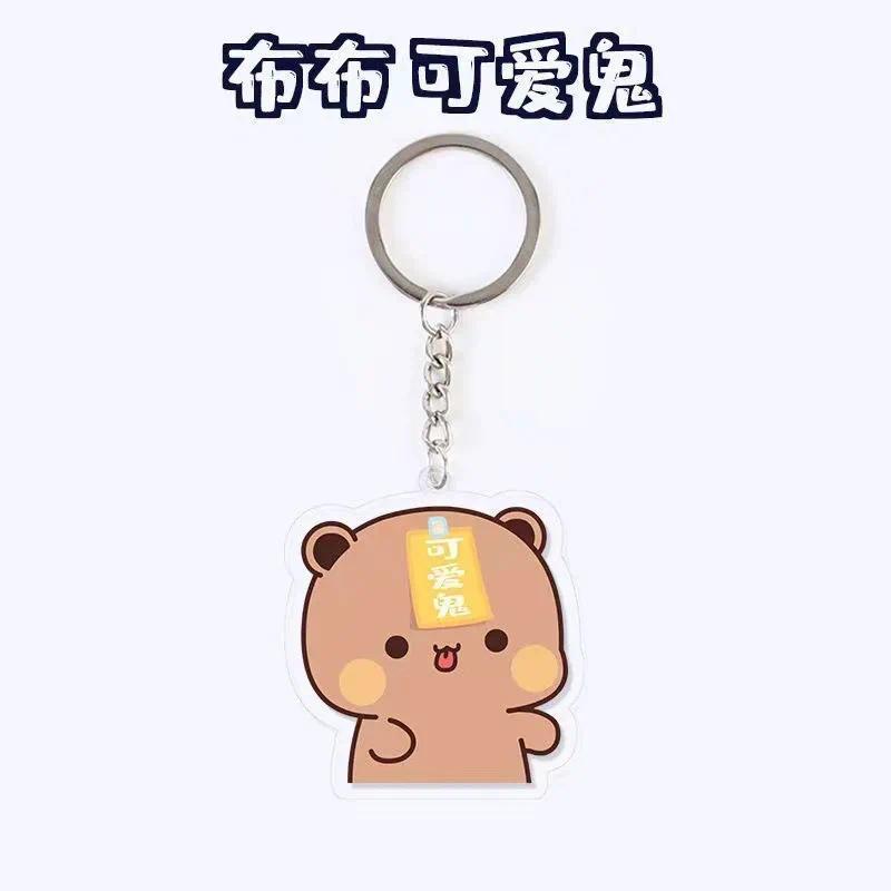 Cute Cartoon Bubu Dudu Panda Bear Pendant Keychain Car Key Acrylic Backpack Rearview Mirror Móc Khóa In Theo Yêu Cầu, Chất Liệu Mica Trong Suốt In 2 Mặt , Dày 4mm 15 Cute Cartoon Bubu Dudu Panda Bear Pendant Keychain Car Key Acrylic Backpack Rearview Mirror Móc Khóa In Theo Yêu Cầu, Chất Liệu Mica Trong Suốt In 2 Mặt , Dày 4mm - Ảnh 15