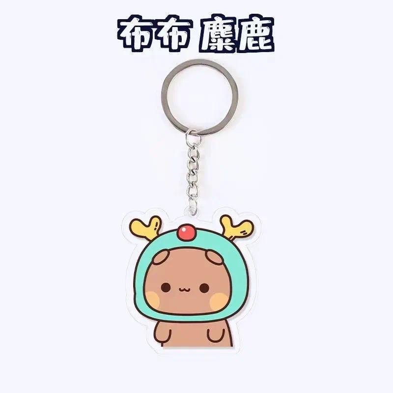 Cute Cartoon Bubu Dudu Panda Bear Pendant Keychain Car Key Acrylic Backpack Rearview Mirror Móc Khóa In Theo Yêu Cầu, Chất Liệu Mica Trong Suốt In 2 Mặt , Dày 4mm 17 Cute Cartoon Bubu Dudu Panda Bear Pendant Keychain Car Key Acrylic Backpack Rearview Mirror Móc Khóa In Theo Yêu Cầu, Chất Liệu Mica Trong Suốt In 2 Mặt , Dày 4mm - Ảnh 17