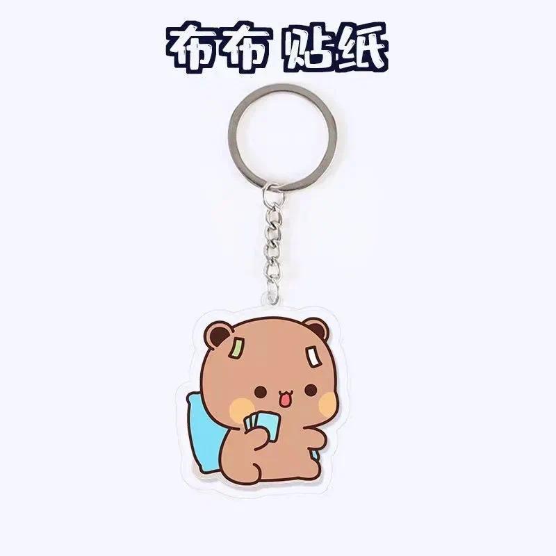 Cute Cartoon Bubu Dudu Panda Bear Pendant Keychain Car Key Acrylic Backpack Rearview Mirror Móc Khóa In Theo Yêu Cầu, Chất Liệu Mica Trong Suốt In 2 Mặt , Dày 4mm 20 Cute Cartoon Bubu Dudu Panda Bear Pendant Keychain Car Key Acrylic Backpack Rearview Mirror Móc Khóa In Theo Yêu Cầu, Chất Liệu Mica Trong Suốt In 2 Mặt , Dày 4mm - Ảnh 20