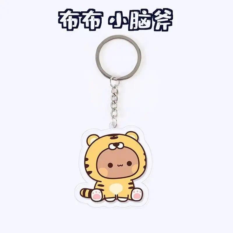 Cute Cartoon Bubu Dudu Panda Bear Pendant Keychain Car Key Acrylic Backpack Rearview Mirror Móc Khóa In Theo Yêu Cầu, Chất Liệu Mica Trong Suốt In 2 Mặt , Dày 4mm 7 Cute Cartoon Bubu Dudu Panda Bear Pendant Keychain Car Key Acrylic Backpack Rearview Mirror Móc Khóa In Theo Yêu Cầu, Chất Liệu Mica Trong Suốt In 2 Mặt , Dày 4mm - Ảnh 7