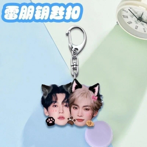 Cute Cartoon Character Ziyu Tian Xuning Keychain Bag Pendant Decoration Accessory Lic Móc Khóa In Theo Yêu Cầu, Chất Liệu Mica Trong Suốt In 2 Mặt , Dày 4mm