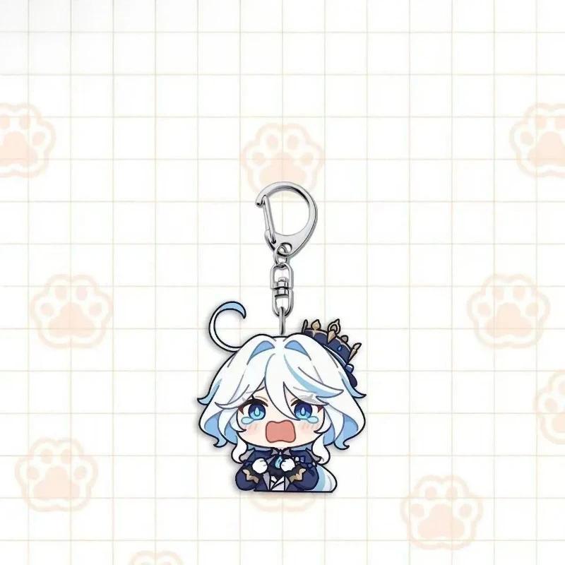 Cute Cartoon Game Yuan Shen Acrylic Keychains Backpack Decorations High-value Accessories Móc Khóa In Theo Yêu Cầu, Chất Liệu Mica Trong Suốt In 2 Mặt , Dày 4mm 2 Cute Cartoon Game Yuan Shen Acrylic Keychains Backpack Decorations High-value Accessories Móc Khóa In Theo Yêu Cầu, Chất Liệu Mica Trong Suốt In 2 Mặt , Dày 4mm - Ảnh 2