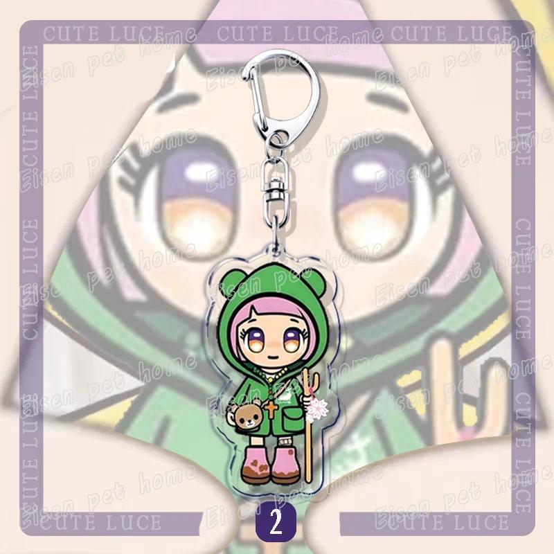Cute Cartoon Girl Jesus With Luce Anime Keychains For Accessories Bag Fashion Keyrings Mascot Móc Khóa In Theo Yêu Cầu, Chất Liệu Mica Trong Suốt In 2 Mặt , Dày 4mm 2 Cute Cartoon Girl Jesus With Luce Anime Keychains For Accessories Bag Fashion Keyrings Mascot Móc Khóa In Theo Yêu Cầu, Chất Liệu Mica Trong Suốt In 2 Mặt , Dày 4mm - Ảnh 2
