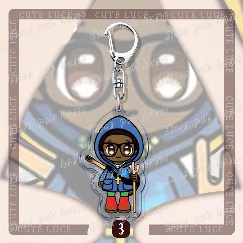 Cute Cartoon Girl Jesus With Luce Anime Keychains For Accessories Bag Fashion Keyrings Mascot Móc Khóa In Theo Yêu Cầu, Chất Liệu Mica Trong Suốt In 2 Mặt , Dày 4mm 3 Cute Cartoon Girl Jesus With Luce Anime Keychains For Accessories Bag Fashion Keyrings Mascot Móc Khóa In Theo Yêu Cầu, Chất Liệu Mica Trong Suốt In 2 Mặt , Dày 4mm - Ảnh 3