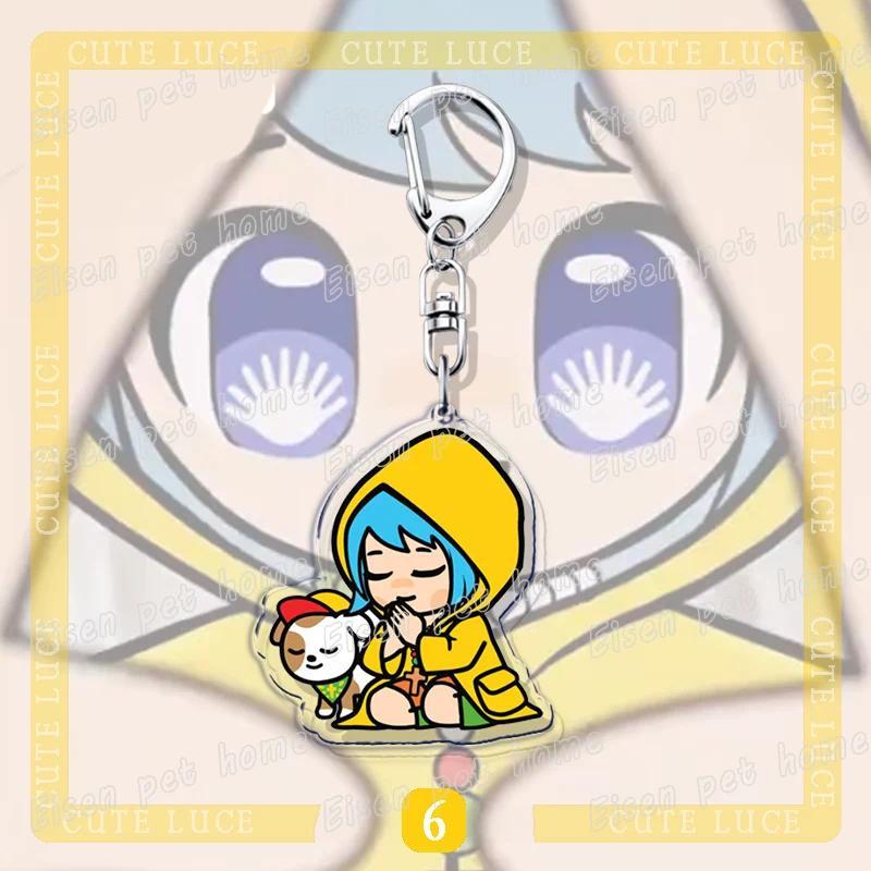 Cute Cartoon Girl Jesus With Luce Anime Keychains For Accessories Bag Fashion Keyrings Mascot Móc Khóa In Theo Yêu Cầu, Chất Liệu Mica Trong Suốt In 2 Mặt , Dày 4mm 4 Cute Cartoon Girl Jesus With Luce Anime Keychains For Accessories Bag Fashion Keyrings Mascot Móc Khóa In Theo Yêu Cầu, Chất Liệu Mica Trong Suốt In 2 Mặt , Dày 4mm - Ảnh 4