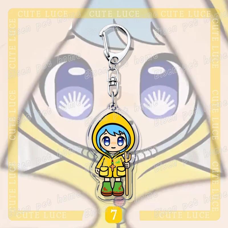 Cute Cartoon Girl Jesus With Luce Anime Keychains For Accessories Bag Fashion Keyrings Mascot Móc Khóa In Theo Yêu Cầu, Chất Liệu Mica Trong Suốt In 2 Mặt , Dày 4mm 5 Cute Cartoon Girl Jesus With Luce Anime Keychains For Accessories Bag Fashion Keyrings Mascot Móc Khóa In Theo Yêu Cầu, Chất Liệu Mica Trong Suốt In 2 Mặt , Dày 4mm - Ảnh 5