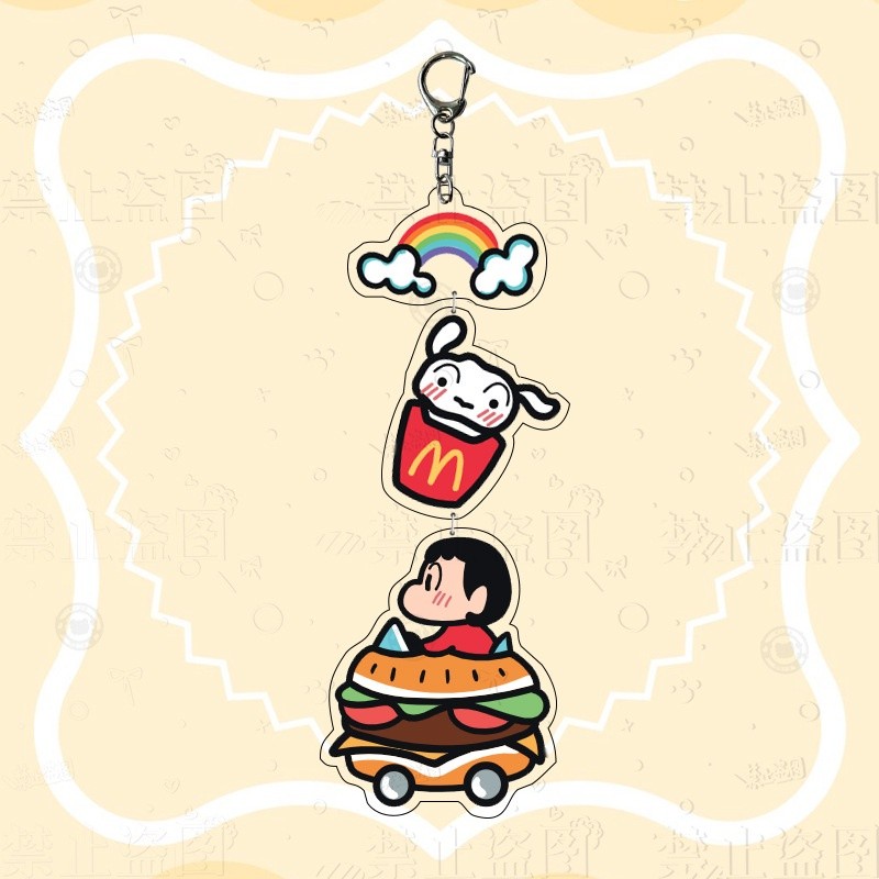 Cute Cartoon Pencil Boy Keychain Móc Khóa In Theo Yêu Cầu, Chất Liệu Mica Trong Suốt In 2 Mặt , Dày 4mm 4 Cute Cartoon Pencil Boy Keychain Móc Khóa In Theo Yêu Cầu, Chất Liệu Mica Trong Suốt In 2 Mặt , Dày 4mm - Ảnh 4