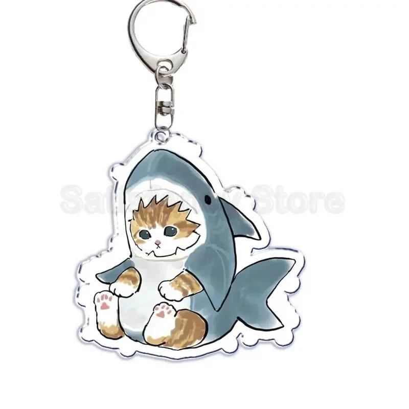 Cute Cartoon Shark Cat Keychain, Fried Shrimp Cat, , Móc Khóa In Theo Yêu Cầu, Chất Liệu Mica Trong Suốt In 2 Mặt , Dày 4mm 11 Cute Cartoon Shark Cat Keychain, Fried Shrimp Cat, , Móc Khóa In Theo Yêu Cầu, Chất Liệu Mica Trong Suốt In 2 Mặt , Dày 4mm - Ảnh 11