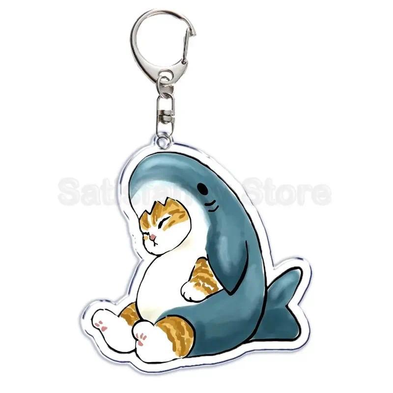 Cute Cartoon Shark Cat Keychain, Fried Shrimp Cat, , Móc Khóa In Theo Yêu Cầu, Chất Liệu Mica Trong Suốt In 2 Mặt , Dày 4mm 12 Cute Cartoon Shark Cat Keychain, Fried Shrimp Cat, , Móc Khóa In Theo Yêu Cầu, Chất Liệu Mica Trong Suốt In 2 Mặt , Dày 4mm - Ảnh 12