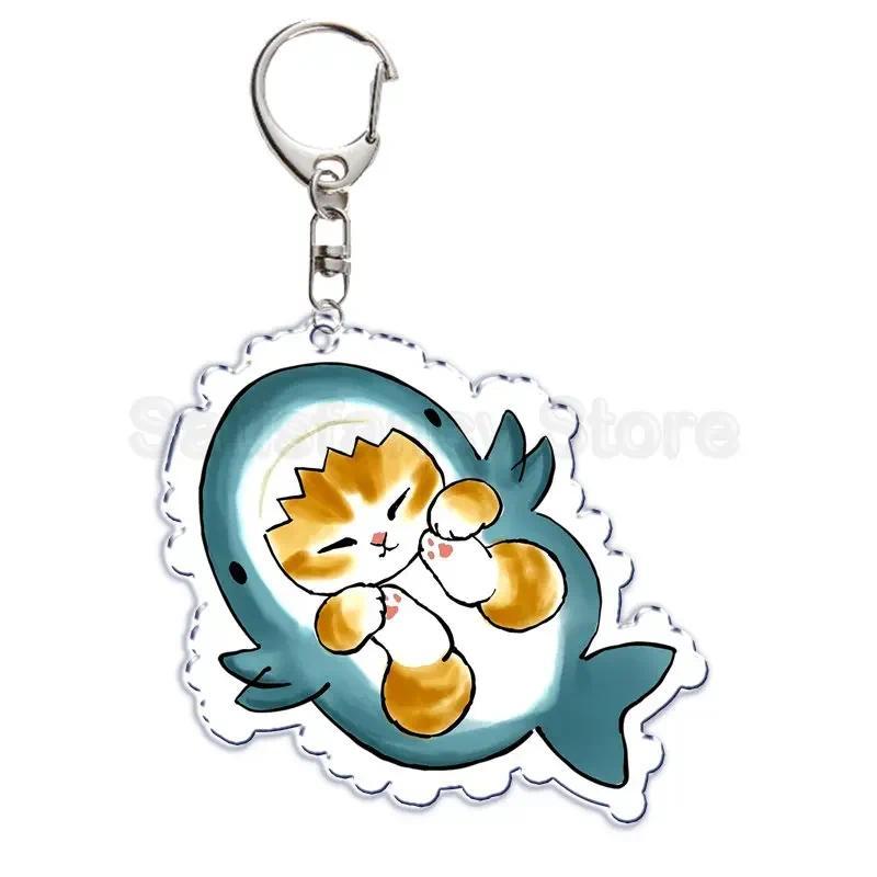 Cute Cartoon Shark Cat Keychain, Fried Shrimp Cat, , Móc Khóa In Theo Yêu Cầu, Chất Liệu Mica Trong Suốt In 2 Mặt , Dày 4mm 8 Cute Cartoon Shark Cat Keychain, Fried Shrimp Cat, , Móc Khóa In Theo Yêu Cầu, Chất Liệu Mica Trong Suốt In 2 Mặt , Dày 4mm - Ảnh 8