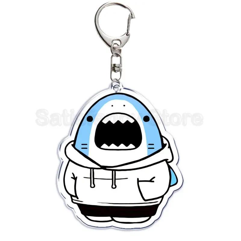 Cute Cartoon Shark Cat Keychain, Fried Shrimp Cat, , Móc Khóa In Theo Yêu Cầu, Chất Liệu Mica Trong Suốt In 2 Mặt , Dày 4mm 1 Cute Cartoon Shark Cat Keychain, Fried Shrimp Cat, , Móc Khóa In Theo Yêu Cầu, Chất Liệu Mica Trong Suốt In 2 Mặt , Dày 4mm