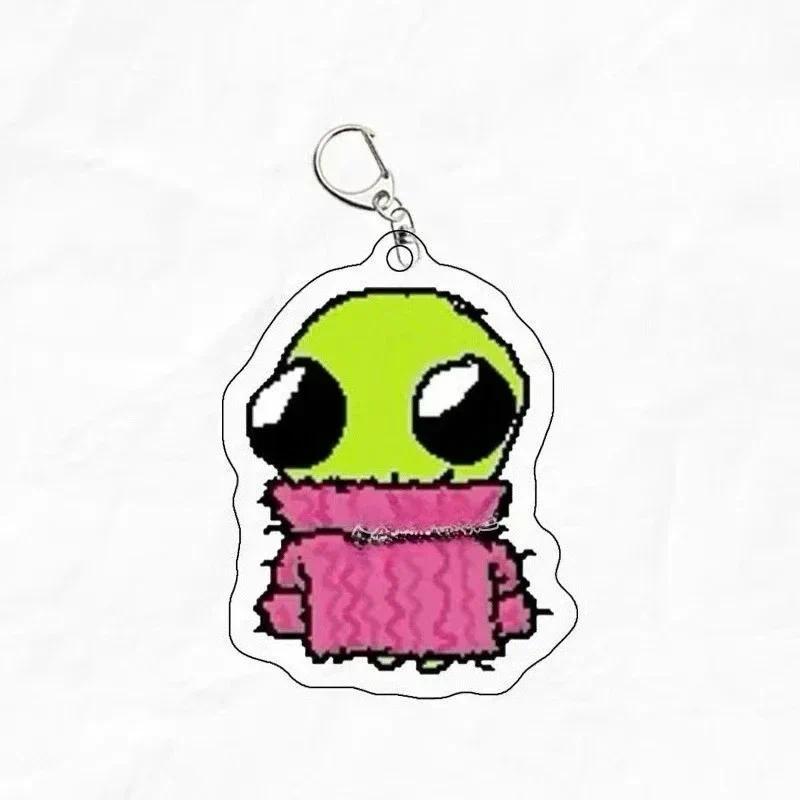 Cute Cartoon Ufo Planet Alien Lucky Grass Leaf Female Police Officer Acrylic Keychain Funny Móc Khóa In Theo Yêu Cầu, Chất Liệu Mica Trong Suốt In 2 Mặt , Dày 4mm 7 Cute Cartoon Ufo Planet Alien Lucky Grass Leaf Female Police Officer Acrylic Keychain Funny Móc Khóa In Theo Yêu Cầu, Chất Liệu Mica Trong Suốt In 2 Mặt , Dày 4mm - Ảnh 7