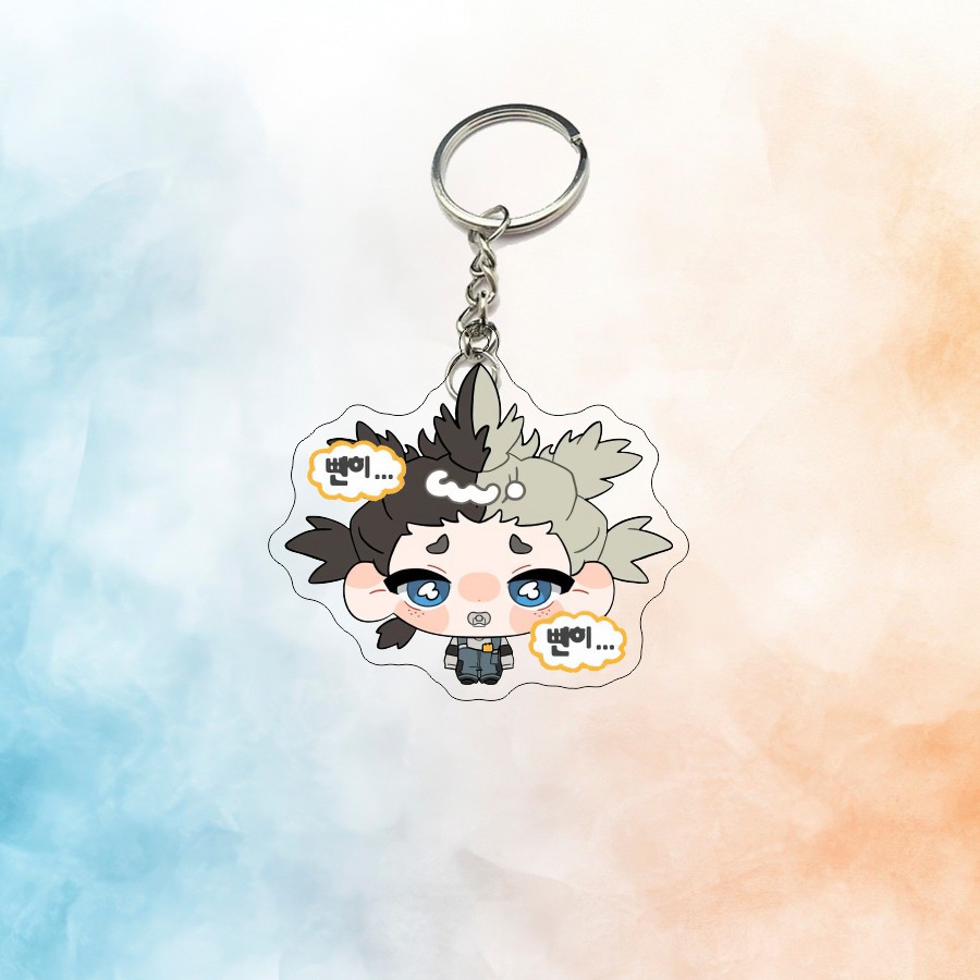 Cute Chibi Gachiakuta Mica Keychain, Cute Chibi Decorative Accessory(gac) Móc Khóa In Theo Yêu Cầu, Chất Liệu Mica Trong Suốt In 2 Mặt , Dày 4mm 11 Cute Chibi Gachiakuta Mica Keychain, Cute Chibi Decorative Accessory(gac) Móc Khóa In Theo Yêu Cầu, Chất Liệu Mica Trong Suốt In 2 Mặt , Dày 4mm - Ảnh 11