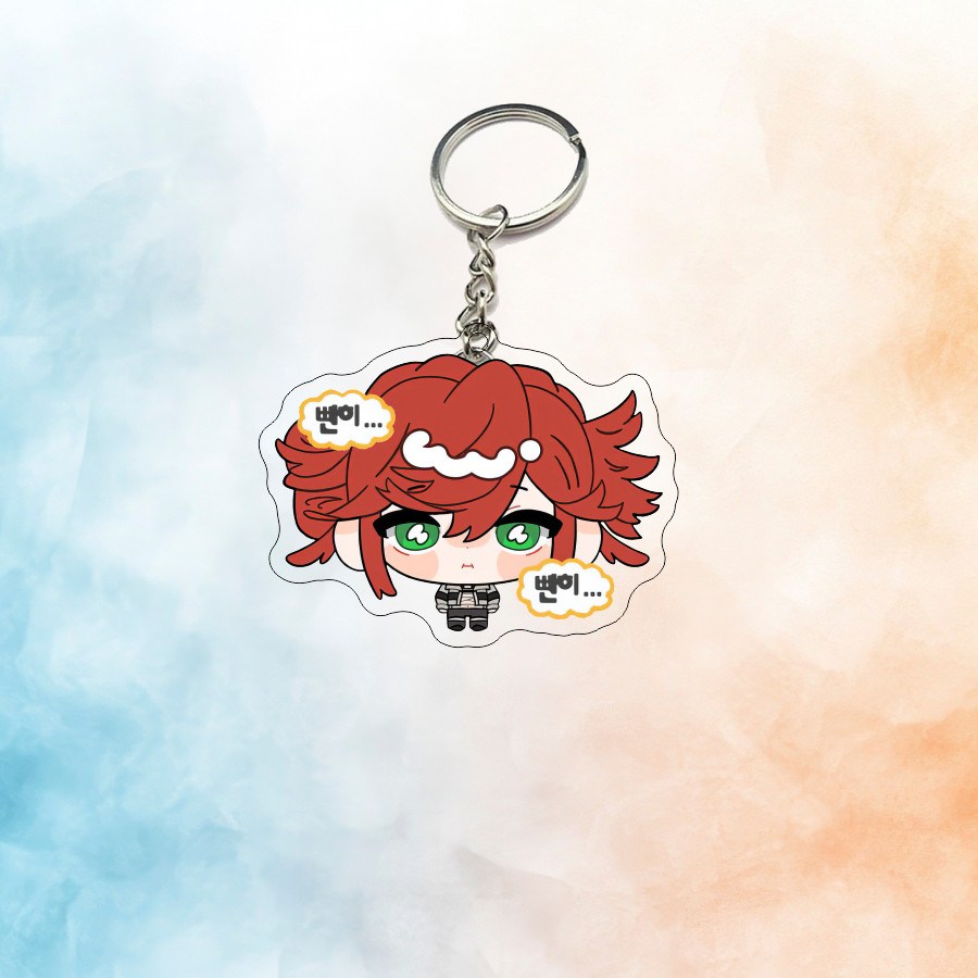 Cute Chibi Gachiakuta Mica Keychain, Cute Chibi Decorative Accessory(gac) Móc Khóa In Theo Yêu Cầu, Chất Liệu Mica Trong Suốt In 2 Mặt , Dày 4mm 3 Cute Chibi Gachiakuta Mica Keychain, Cute Chibi Decorative Accessory(gac) Móc Khóa In Theo Yêu Cầu, Chất Liệu Mica Trong Suốt In 2 Mặt , Dày 4mm - Ảnh 3