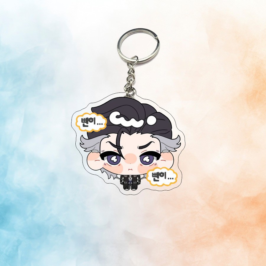 Cute Chibi Gachiakuta Mica Keychain, Cute Chibi Decorative Accessory(gac) Móc Khóa In Theo Yêu Cầu, Chất Liệu Mica Trong Suốt In 2 Mặt , Dày 4mm 5 Cute Chibi Gachiakuta Mica Keychain, Cute Chibi Decorative Accessory(gac) Móc Khóa In Theo Yêu Cầu, Chất Liệu Mica Trong Suốt In 2 Mặt , Dày 4mm - Ảnh 5