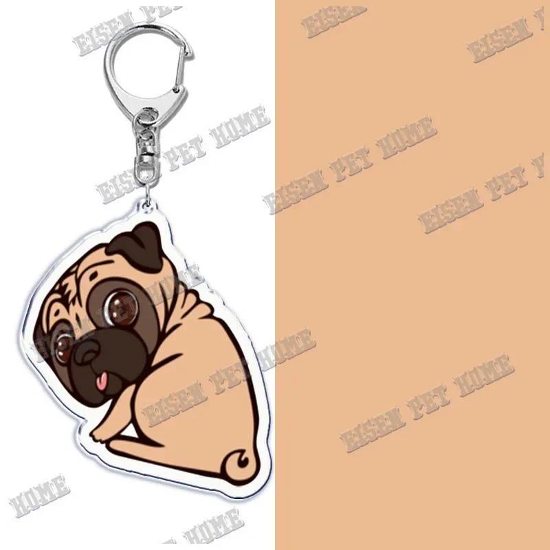 Cute Dog Pug Keychain For Accessories Bag Cartoon Pet Keychain Ring Love Pug Keychain Móc Khóa In Theo Yêu Cầu, Chất Liệu Mica Trong Suốt In 2 Mặt , Dày 4mm 16 Cute Dog Pug Keychain For Accessories Bag Cartoon Pet Keychain Ring Love Pug Keychain Móc Khóa In Theo Yêu Cầu, Chất Liệu Mica Trong Suốt In 2 Mặt , Dày 4mm - Ảnh 16